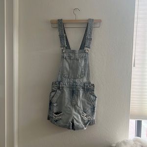 Denim Overalls